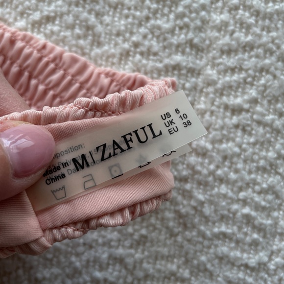 Smocked bikini set, Pink, M/6 - Picture 5 of 8